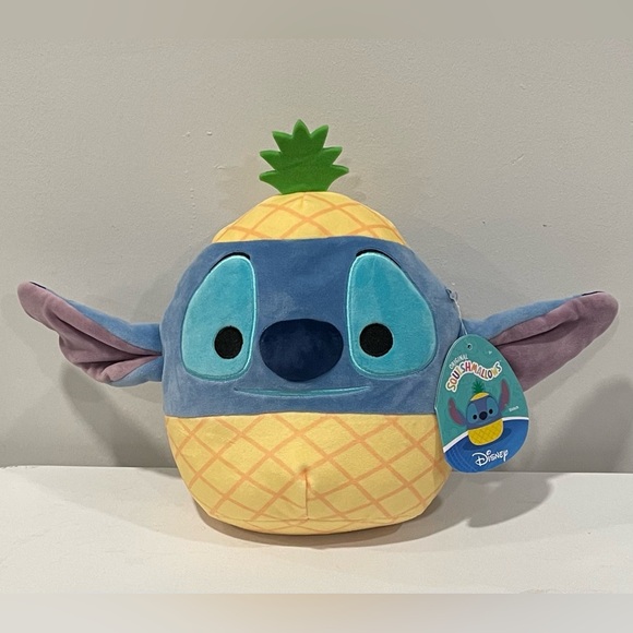 Squishmallows - Pineapple Stitch -Disney’s “Lilo & Stitch”  8 inch plush NEW - Picture 2 of 3